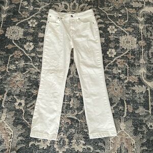J crew white jeans